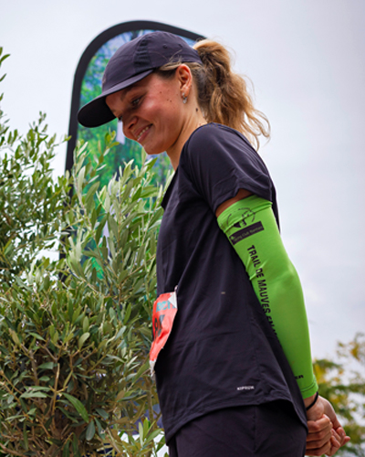 image de la vainqueur du rrx 2025 sur le podium